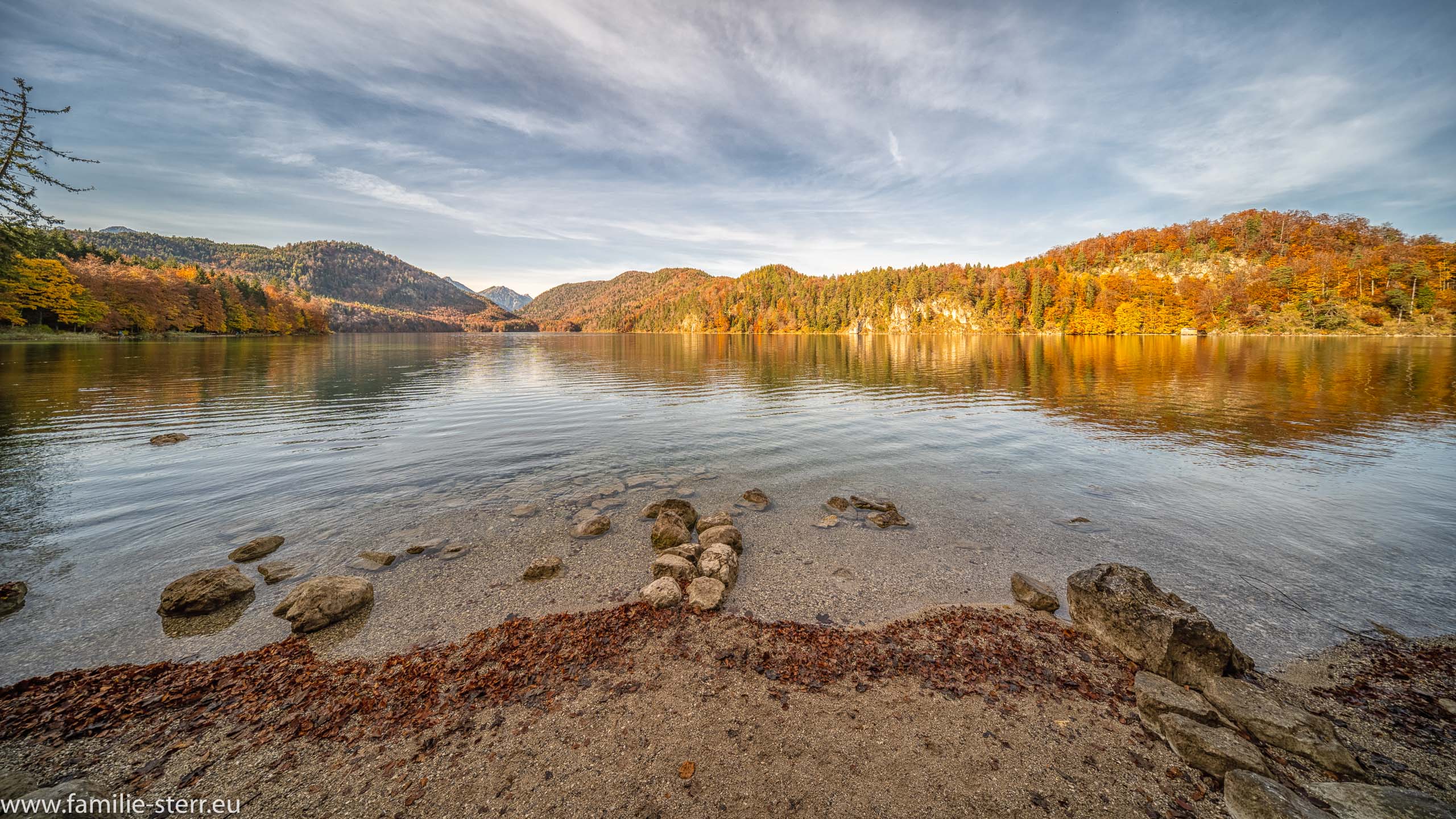 Alpsee im Herbst
